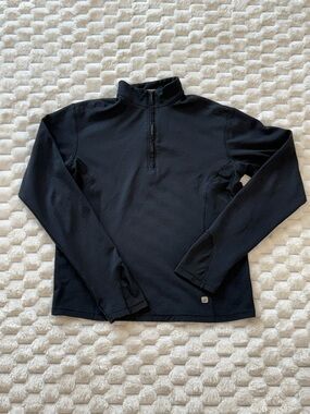 Columbia Titanium Alloy Women's 1/2 Zip Grid Fleece Base Layer - Black, Medium